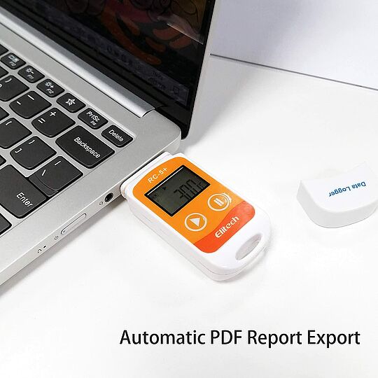 Elitech RC-5 Temperatur Datenlogger, USB-Datenrekorder, 32000 Punkte – elitechde