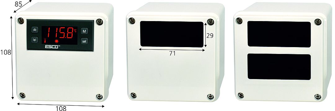 Kühlstellenregler mit 2 fühler Verdichter relais 20A abtauen relais Kältetechnik